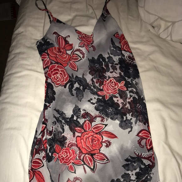 Silky mini dress - Picture 2 of 2